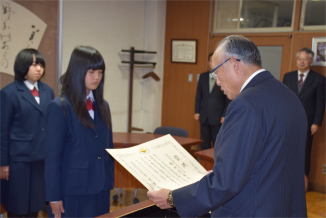 岡崎東高等学校　最優秀デザイン賞受賞